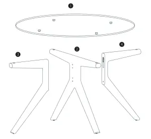 John Lewis Poise Round Glass Top - fig9