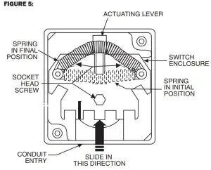 SYSTEM SENSOR PIBV2 Post Indicator and Butterfly Valve Supervisory Switch - fig5