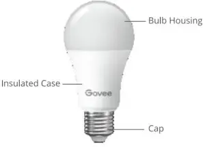 Govee H6003 WiFi LED Bulb - Glance