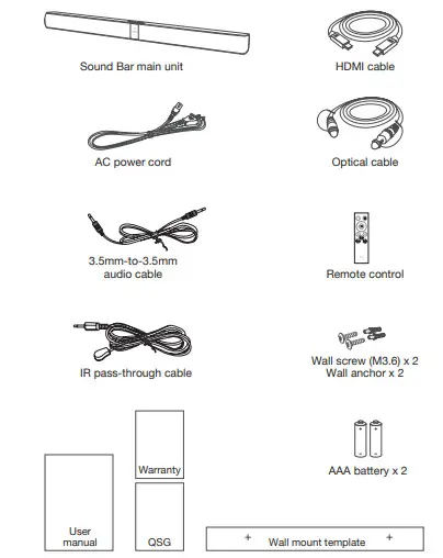 TCL TS7000 2.0 Channel Home Theater Sound-box