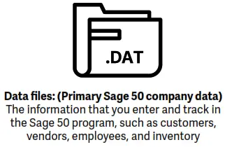 Program files vs. data files