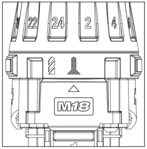 Selecting Drill or Drive Action