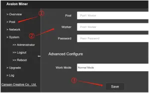 canaan AvalonMiner 1066 Pro 55Th S Chip New Miner - miner