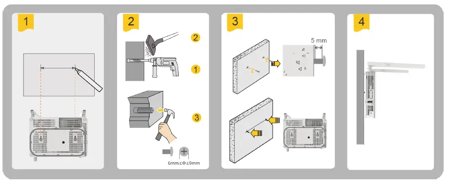 HUAWEI EG8247H5 Dual Band AC WiFi Router 1