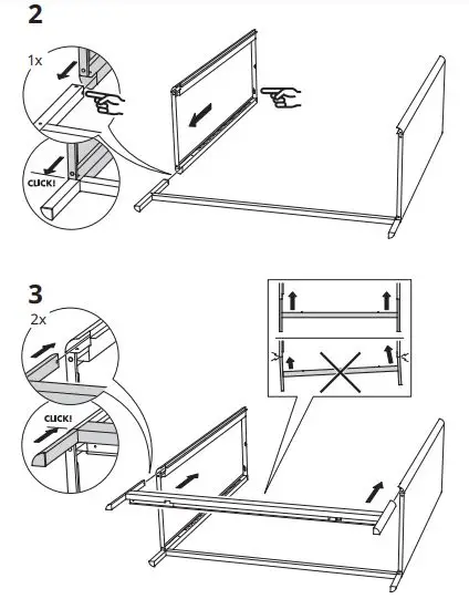 IKEA 603.609.52 Idasen Cabinet with Sliding Glass Doors fig5