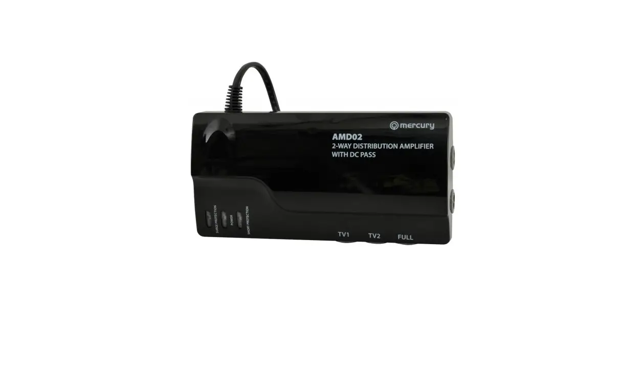 Mercury Amd02 4g Ready Vhf/uhf Distribution Amplifiers User Manual Mercury Amd02 4g Ready Vhf/uhf Distribution Amplifiers User Manual