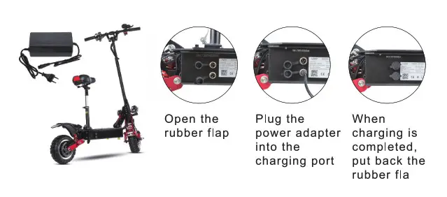 LAOTIE Electric Scoter - Charge your scooter