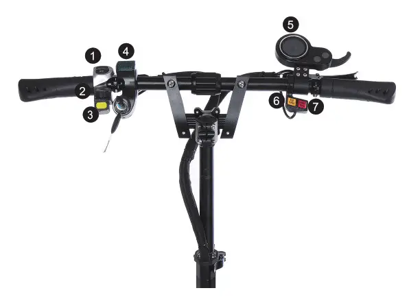 LAOTIE Electric Scoter - Main Part introduction