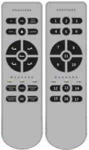 OKIN RF5017 Remote Control - RF5017 Remote Control