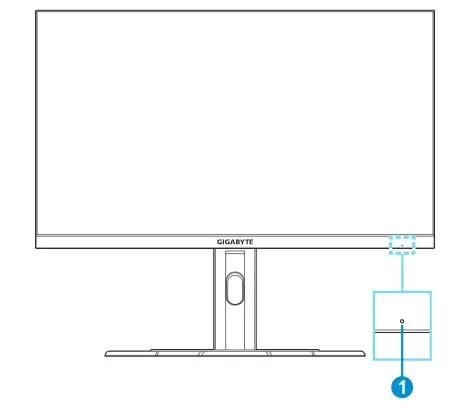Gigabyte M27q Lcd Gaming Monitor User Manual