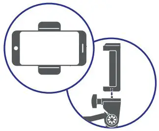 BAUHN APVK-1221 Portable Phone Vlogging Kit User Guide - Setting Up