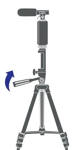 BAUHN APVK-1221 Portable Phone Vlogging Kit User Guide - Using The LED Video Light