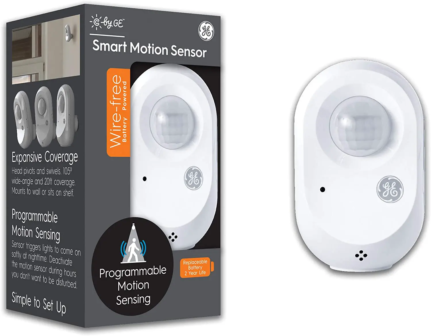 Cync / C By Ge Installing Wire-free Motion Sensors