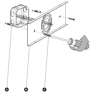 artika VAN MI MB Melted Ice LED Vanity Light - INSTALLATION 1