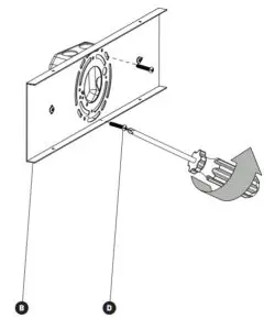 artika VAN MI MB Melted Ice LED Vanity Light - INSTALLATION 2