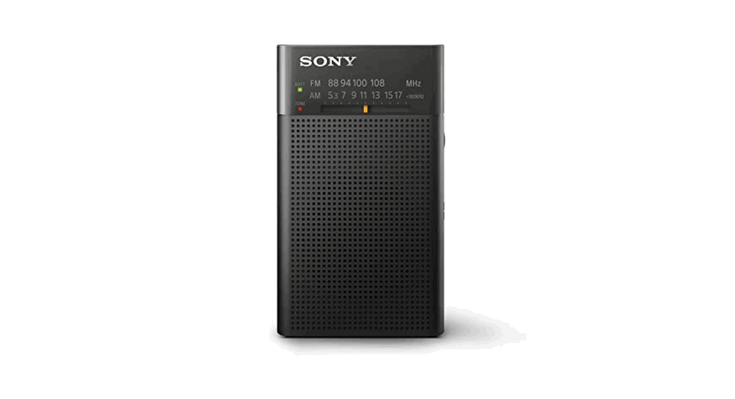 Sony Icf-p27 Portable Radio With Speaker Fm And Am Radio Instruction Manual