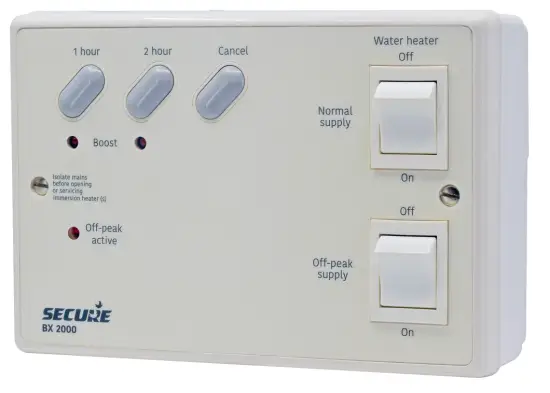 SECURE BX2000 Water Heating Electronic Boost Control