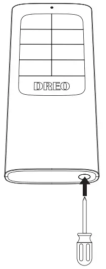 Replacement of Batteries in Remote Control