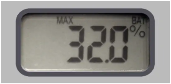 Low Battery Alert Indication