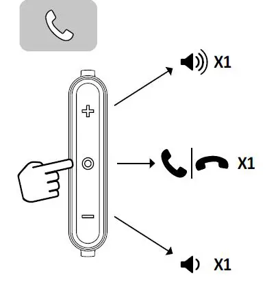 cellularline BTBUBBLE Bluetooth Stereo Earphone 4