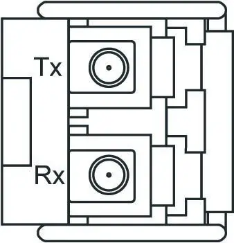 MOXA EDR-810 Series Industrial Secure Router - LC-Port Pinouts