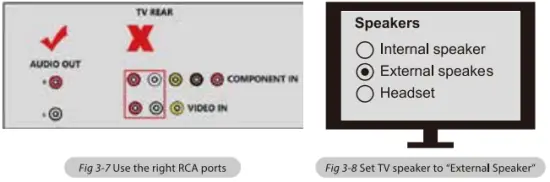 Use The Right Rca Port