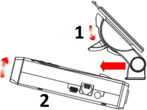 ESCORT RedLine 360c - Mounting 1