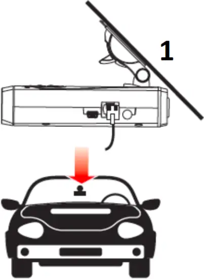 ESCORT RedLine 360c - Mounting 2