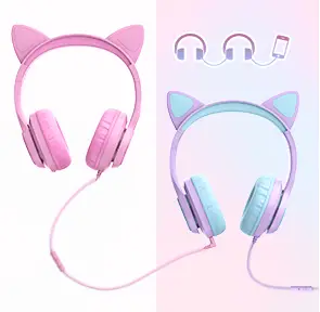 Cat-Ear-Led-Light-Up-Kids-Headphones-with-Microphone-iClever-hEADPHONES-fig-2