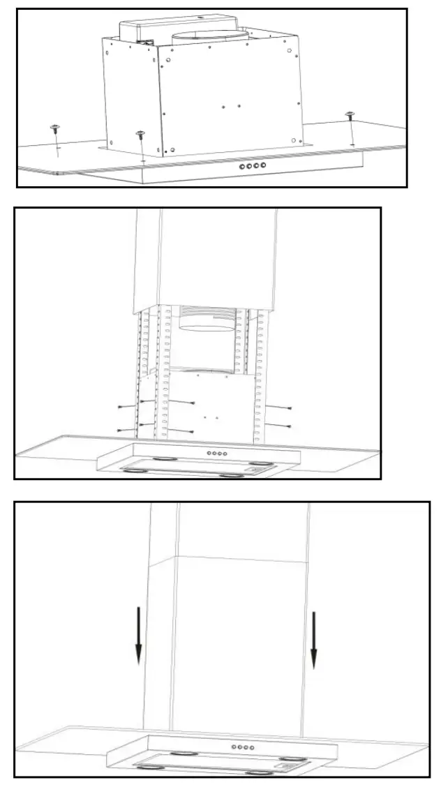 CANDY CMBI970LX Wall Mounted Cooker Hood-fig5