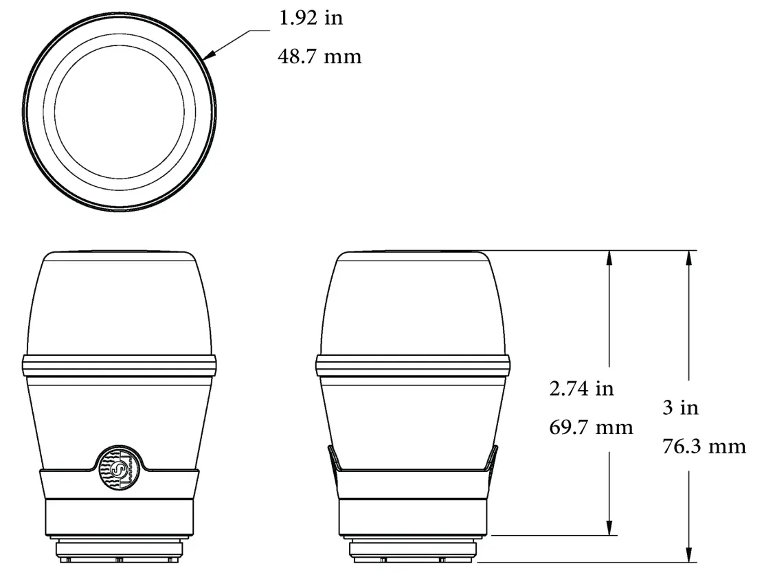 SHURE KSM11 Wireless Microphone Capsule - fig3