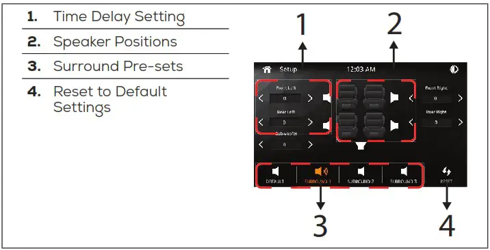Norauto 2259092 Multimedia System 2din Large 10 External Display - AUDIO OPERATION 2