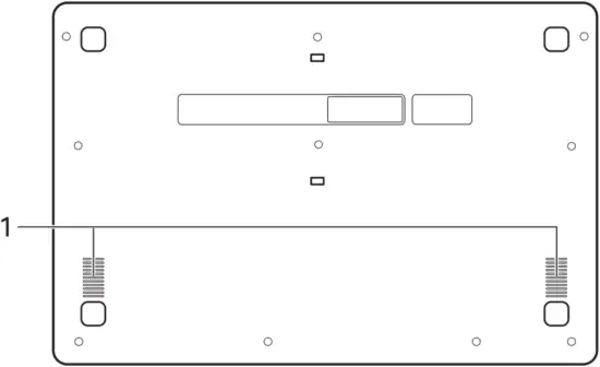 Chromebook 315 - Bottom view