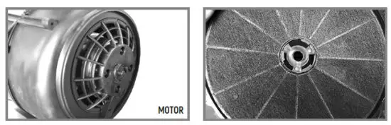COSMO 63ISS Series Island Range Hood - Motor