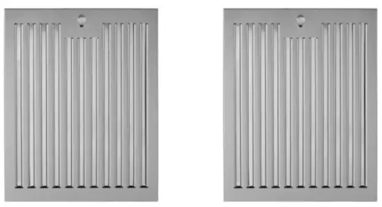 COSMO 63ISS Series Island Range Hood - baffle