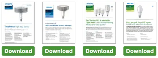 PHILIPS 20033BN LED Lamps and Tubes - Bulletins