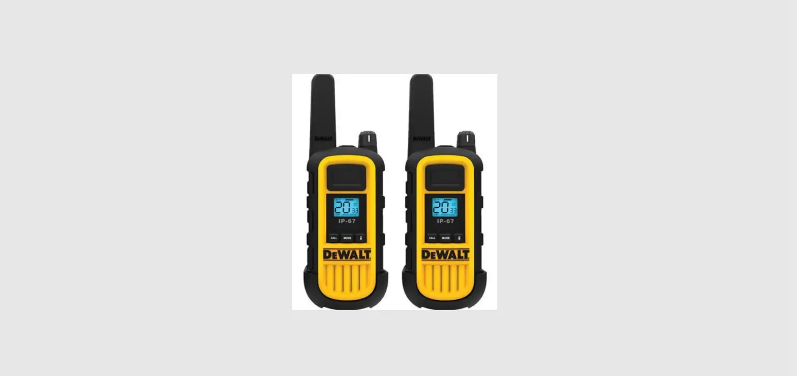 Dewalt Dxfrs800 Handheld Portable Two Way Radio Instruction Manual Dewalt Dxfrs800 Handheld Portable Two Way Radio Instruction Manual