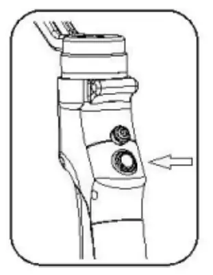 BEYONDSKY Intelligent Handheld Gimbal for Smartphone-Button