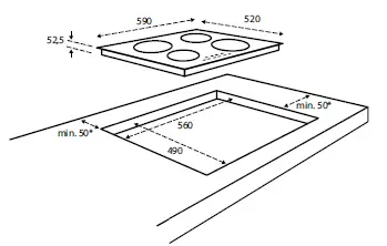 INVENTUM IKI6010 Induction Hob fig 5