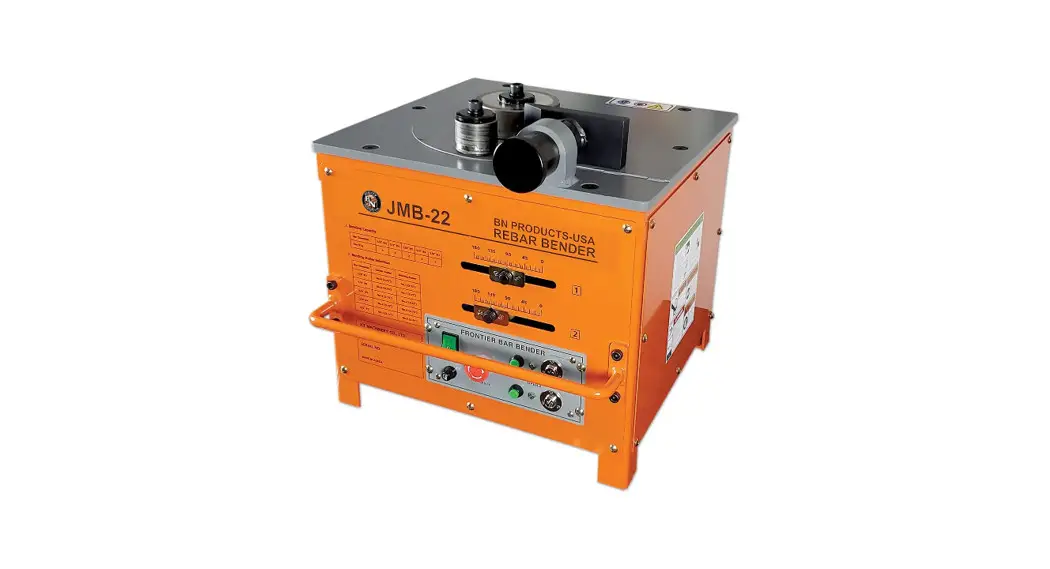 Bn Products Usa Jmb-22 Jcf Heavy-duty Electric Rebar Bender User Manual