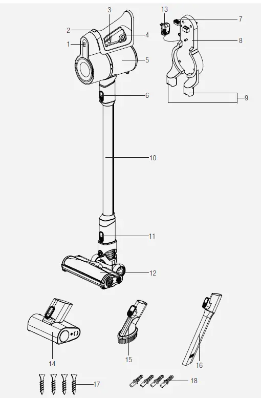 beko-VRT-51225-VB-Cordless-Stick-Vacuum-Cleaner-FIG-1