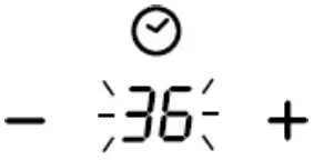 Hoover HTPS64MCTTWIFI H HOB 500 INDUCTION - remaining time