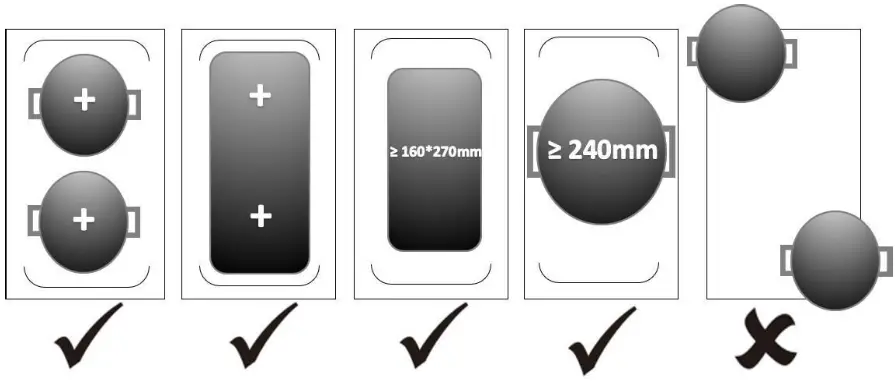 Hoover HTPS64MCTTWIFI H HOB 500 INDUCTION - touch point 9