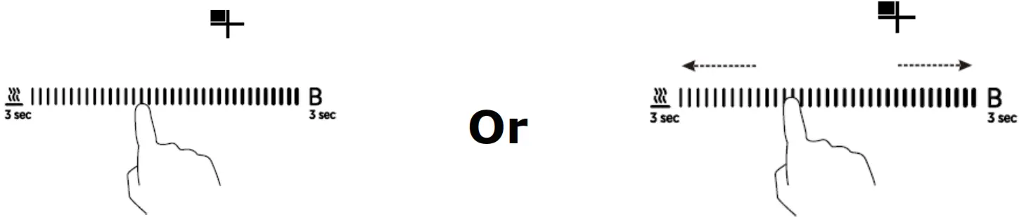 Hoover HTPS64MCTTWIFI H HOB 500 INDUCTION - touch point