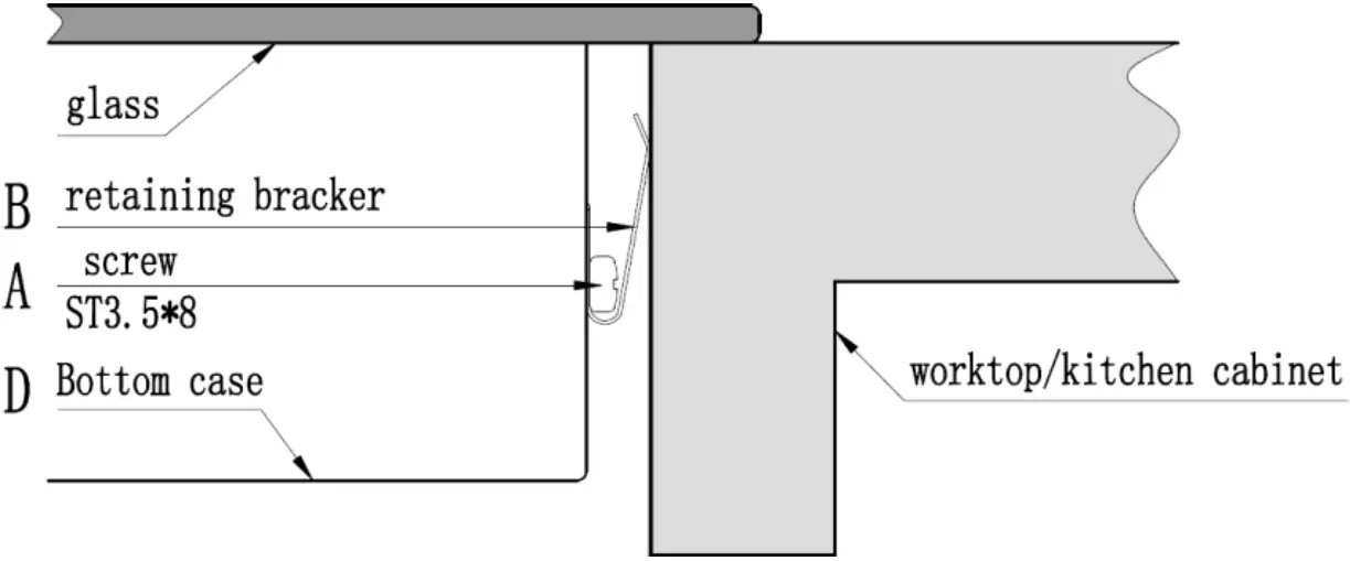 Hoover HTPS64MCTTWIFI H HOB 500 INDUCTION - work surface 1