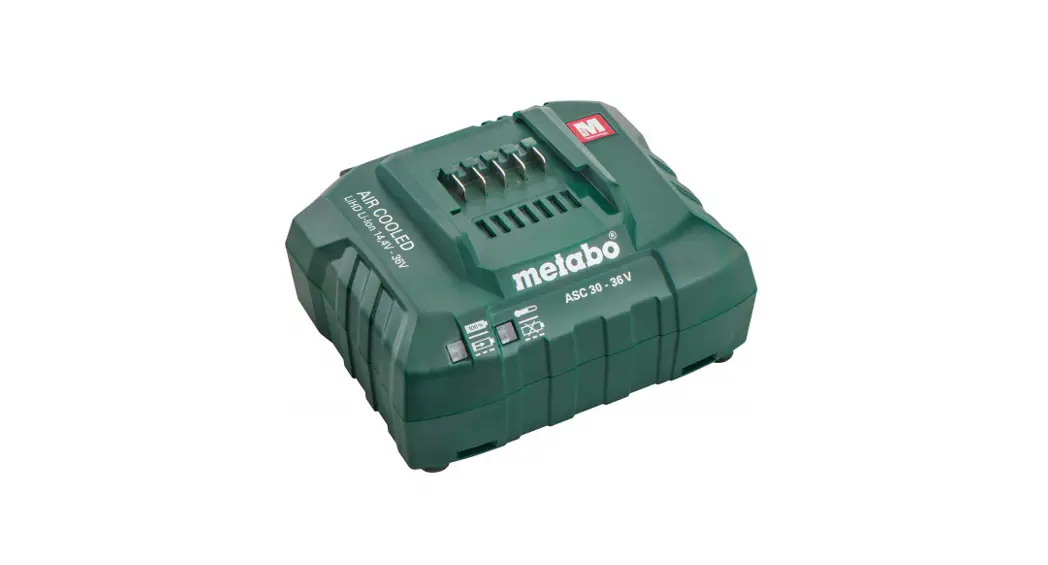 Metabo Asc 30-36 Quick Battery Charger Instructions