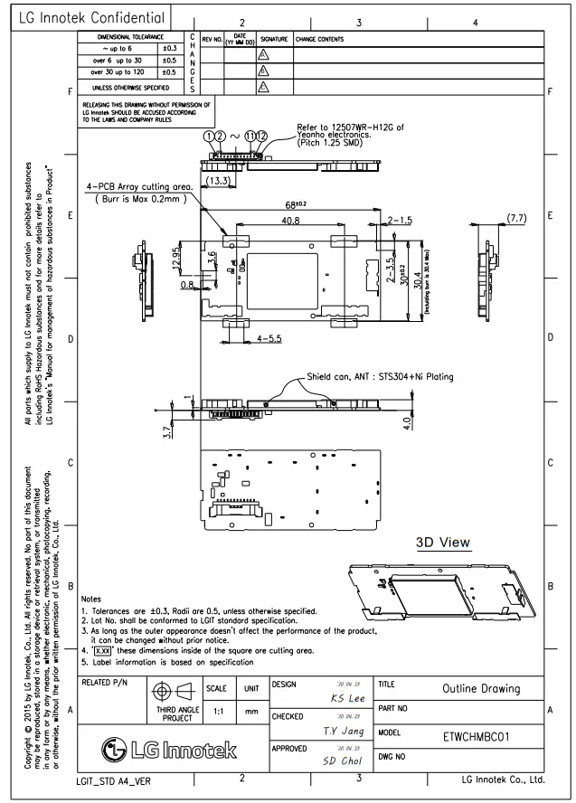 LG Innotek LGSBWAX12 RF Module - fig 6