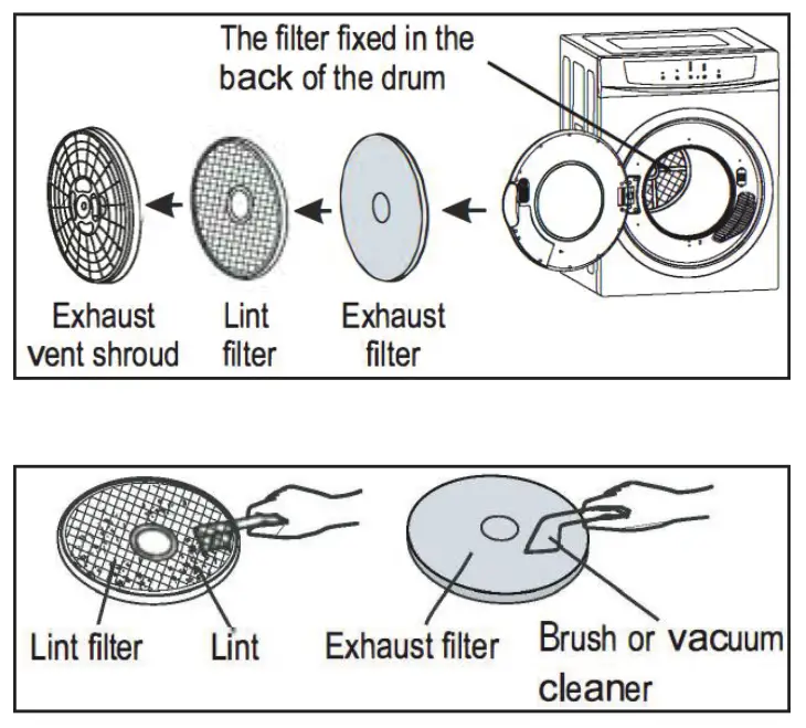 Danby DDY060WDB Front Load Portable Electric Dryer - Icon