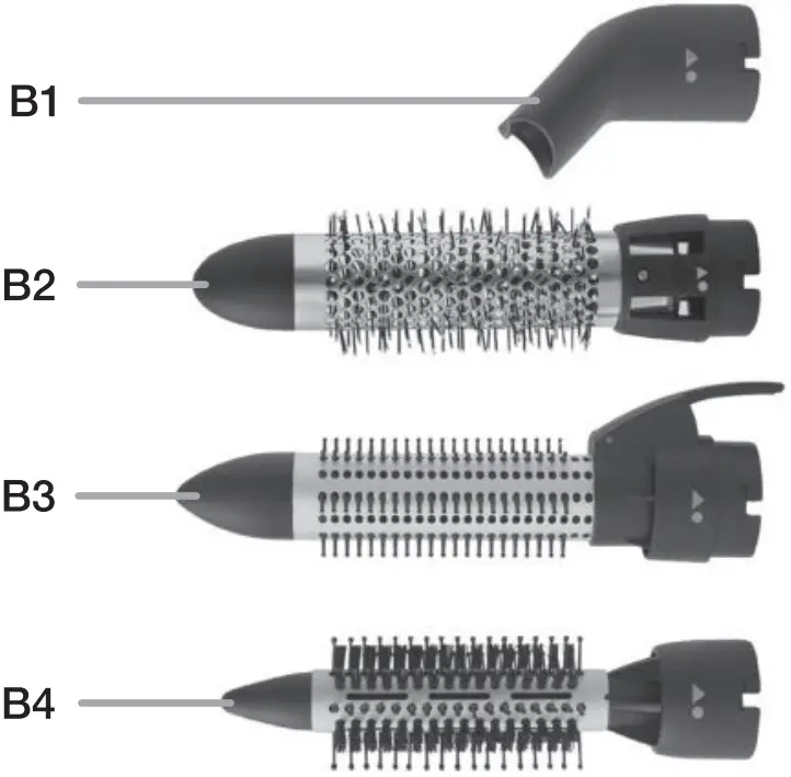 eta 2322 Hot-Air Multi-Purpose Brush with Ionization 1B