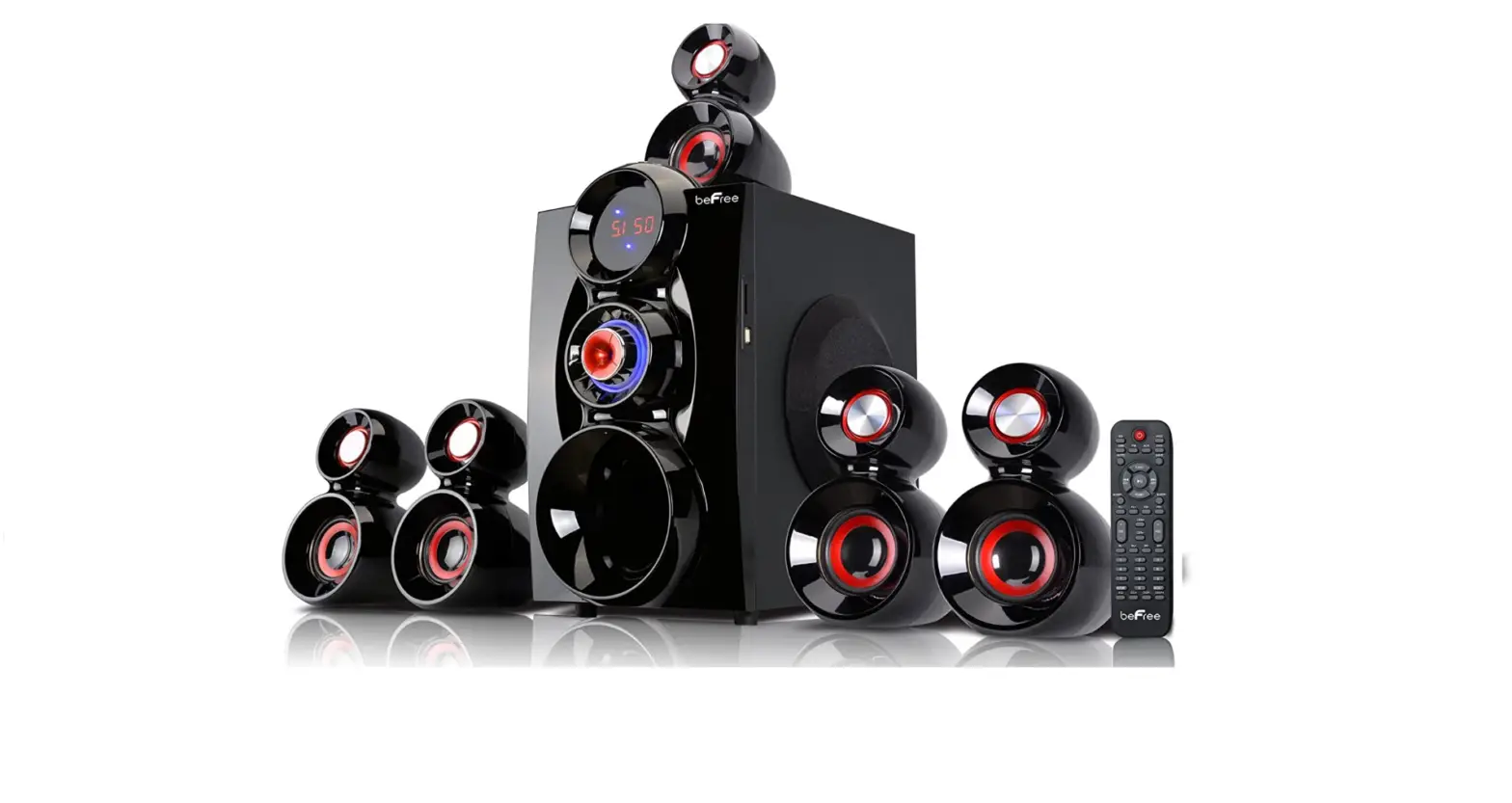 Befree Sound Bfs-600, 5.1 Channel Surround Sound Bluetooth Speaker-complete Features/user Guide Befree Sound Bfs-600, 5.1 Channel Surround Sound Bluetooth Speaker-complete Features/user Guide